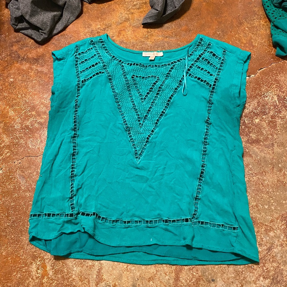 Women’s Green Blouse